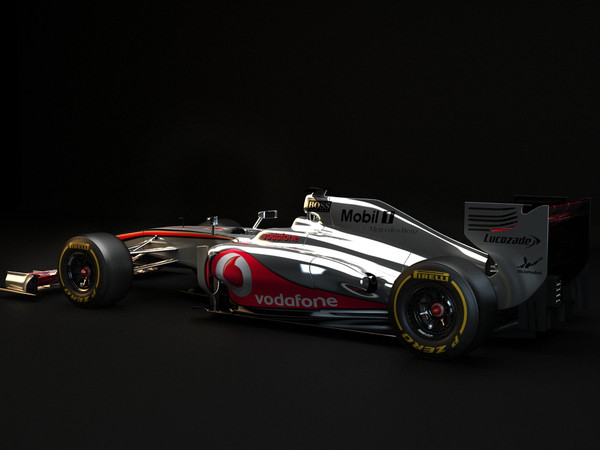 mclaren 27 2012 3d c4d - F1 McLaren MP4 27 2012... by dessga